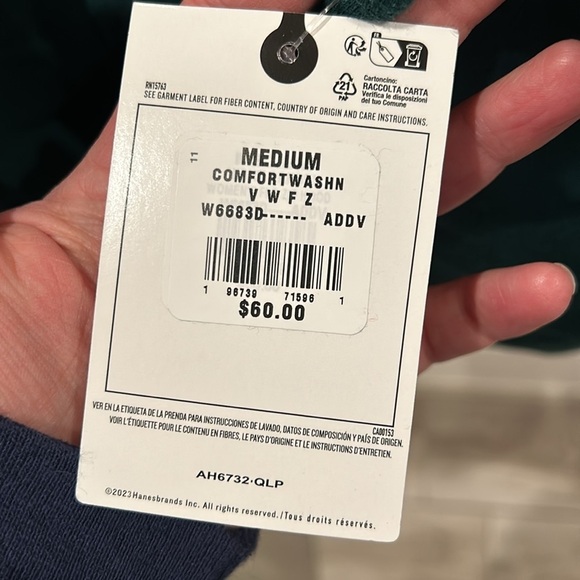 CHAMPION VINTAGE WAVE WASH ZIP-UP HOODIE IN WASHED Green Size M - Picture 4 of 7